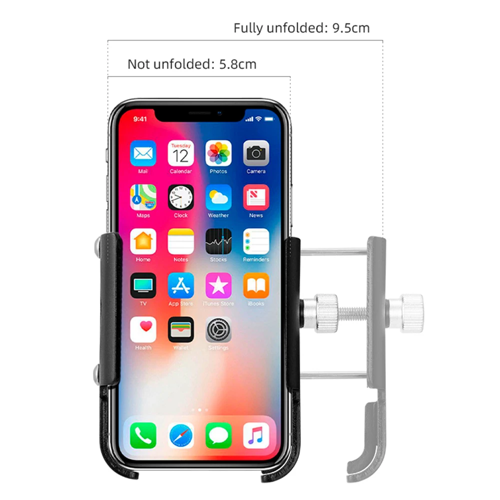 360° Rotation Bike Phone Holder: Aluminum Alloy MTB Motorcycle Handlebar Mount 16 kf S874fd554bb1445c298a29b2a395c26eaB