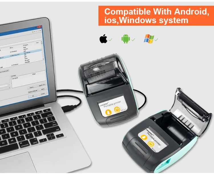 Mini Thermal Receipt POS Printer: Wireless Bluetooth 58mm Bill/Ticket 9 kf S877a8d3f62a246e7a1efd1d70cc45f24h