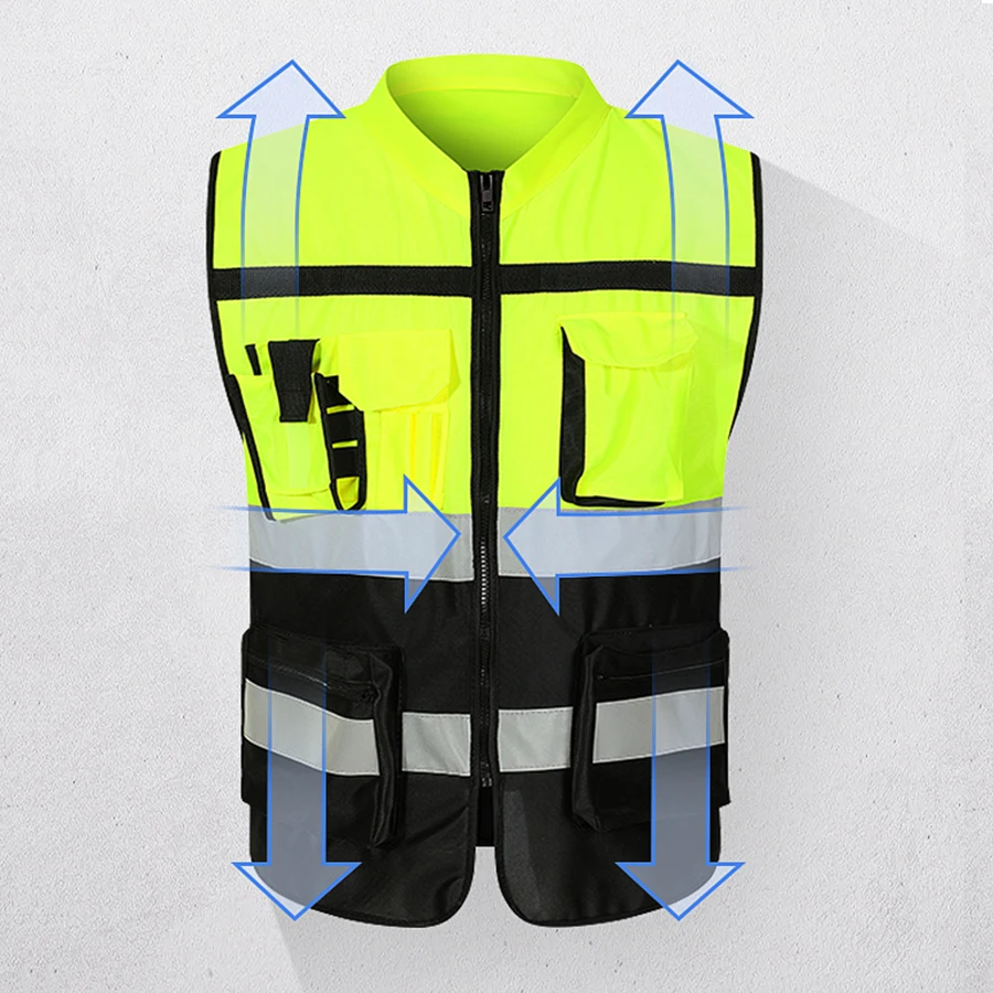 Night Walking Highlight Vest: Outdoor Adjustable Safety Biking Gear 10 kf S8a5294f0d85547118dd8320c7c934929N