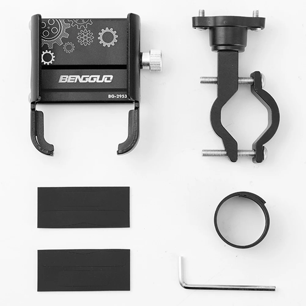 360° Rotation Bike Phone Holder: Aluminum Alloy MTB Motorcycle Handlebar Mount 26 kf S8e1b34bf3d6a4ad5ba56023fec58626fY