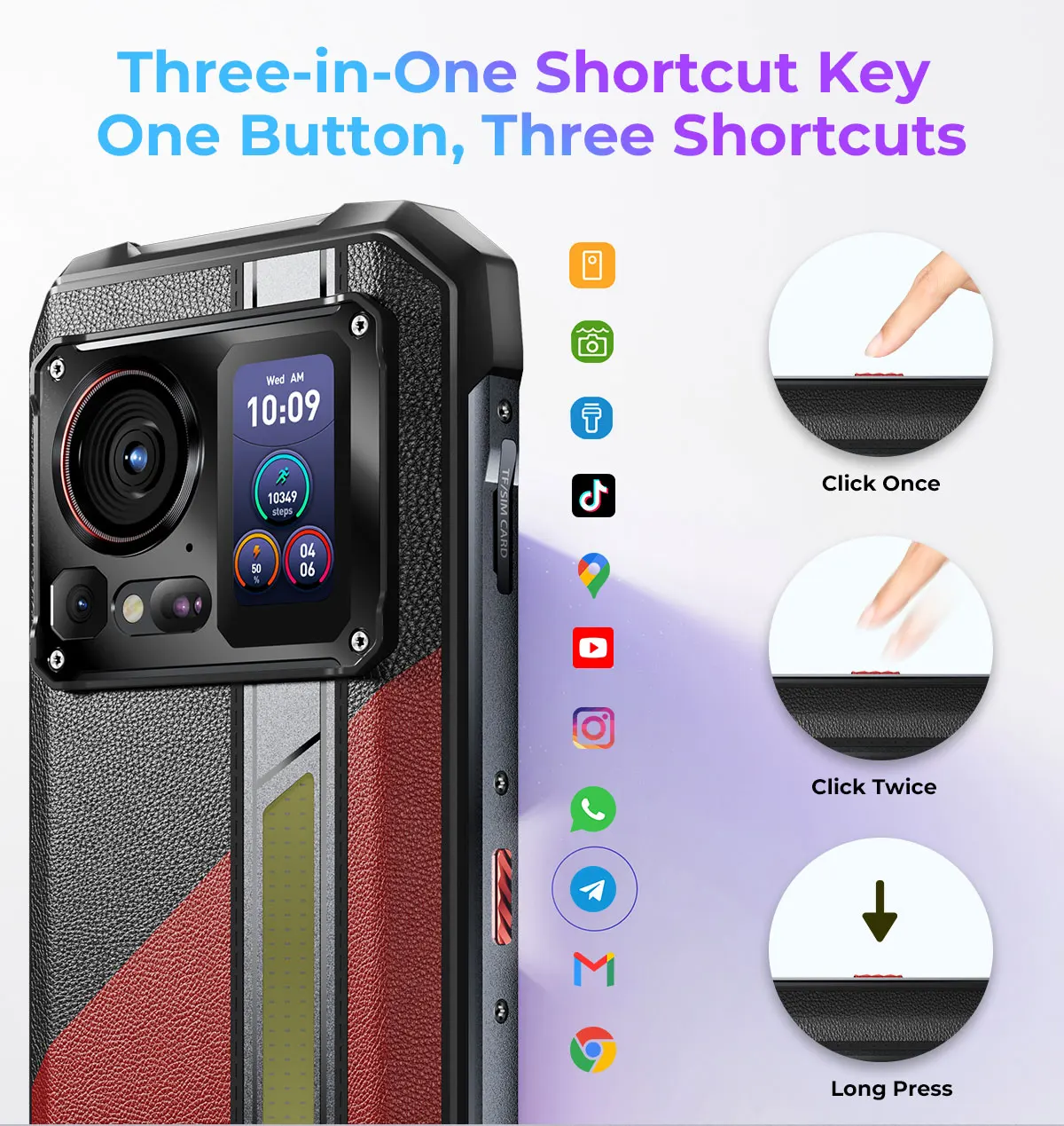 HOTWAV Hyper 7 Pro 5G Rugged Phone: 200MP, 120Hz, 10800mAh Battery 86 kf S907670bfde4b4634b004a7646a1a97f8Z