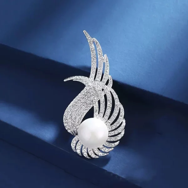 1PC Women's Elegant Tulip Flower Brooch Chest Flower Autumn/Winter Coat Coat Pin Fashion Dressing Gift -4858 - Image 4