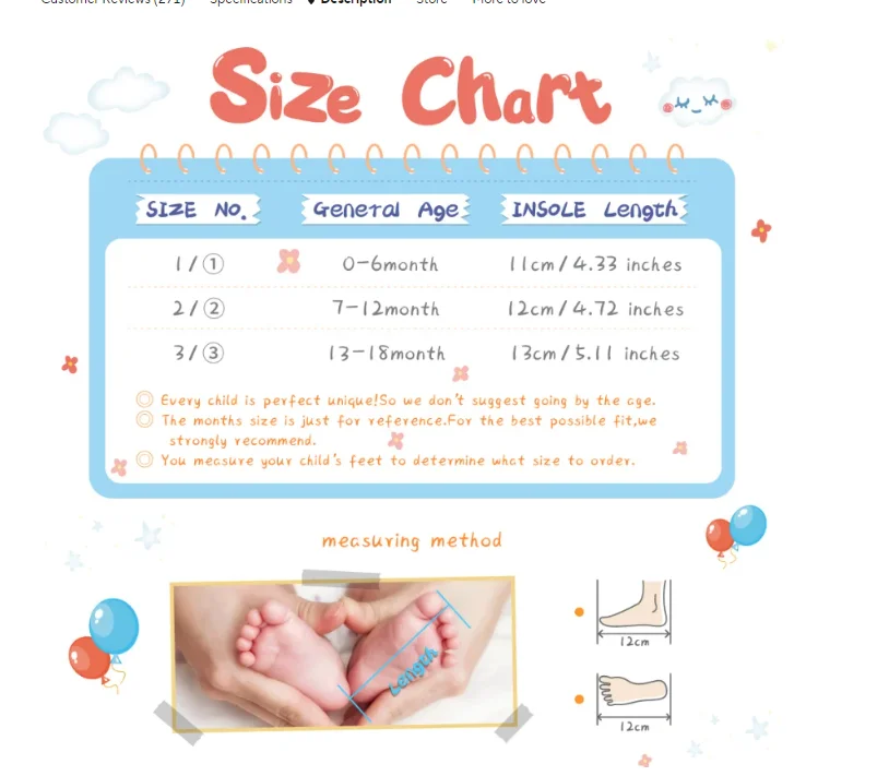 Baby Boys' First Walkers: Soft-Soled Sneakers w/ Non-Slip Rubber Sole 5 kf S95f84c8fb1194d3f9845cf26d596c396u