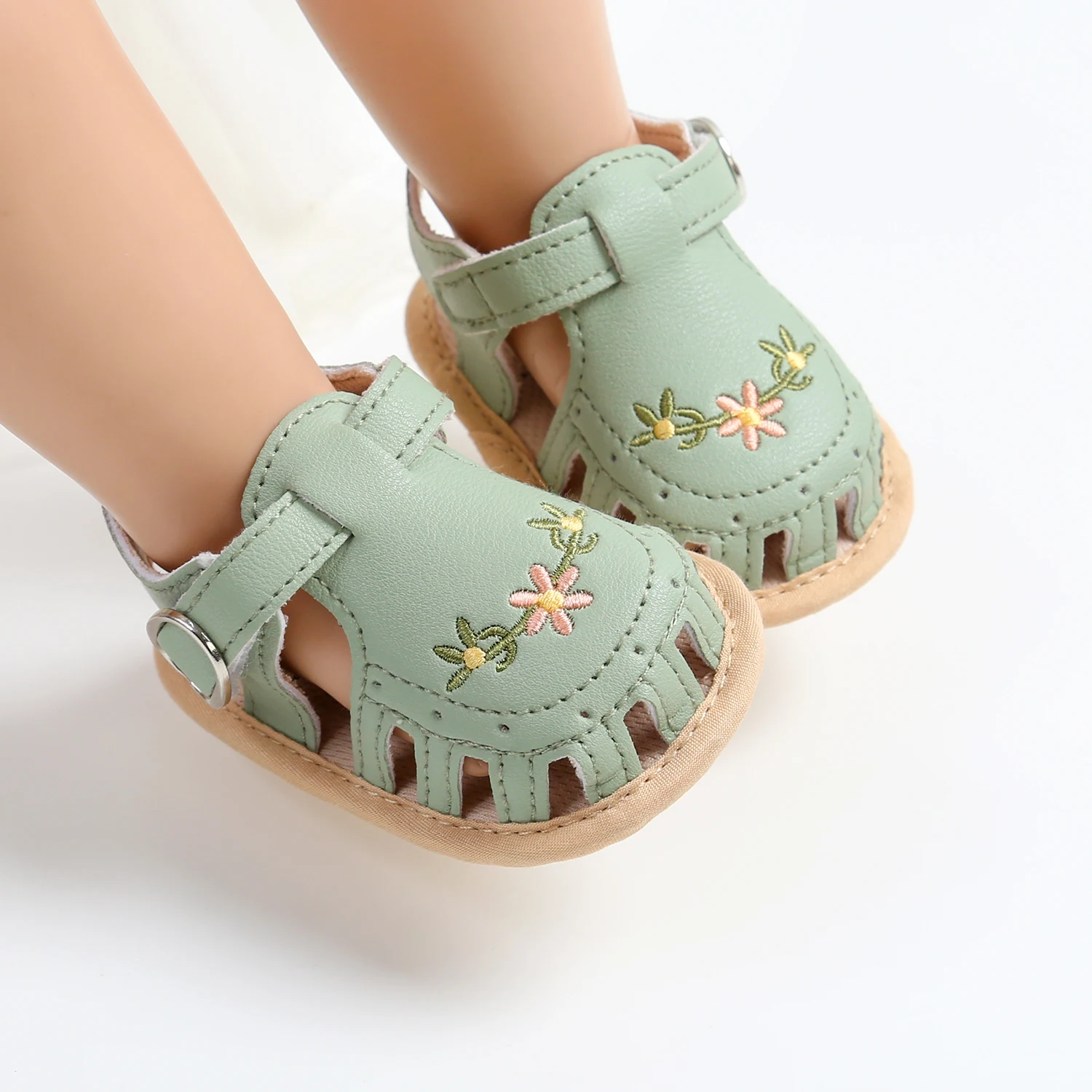 Infant Boy Girl Sandals: Summer Wedding Dress Flat Shoes First Walkers 17 kf S97bd3a4ed5104e7e91b27c58110d2e8aJ