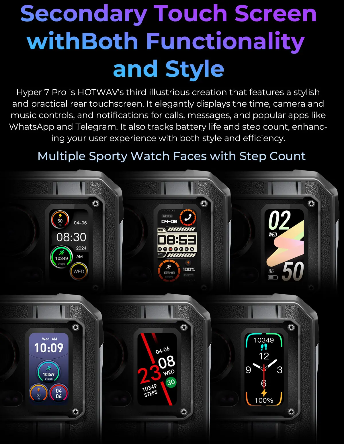 HOTWAV Hyper 7 Pro 5G Rugged Phone: 200MP, 120Hz, 10800mAh Battery 75 kf S9b201cdf94404564b7d97adba852ea58v
