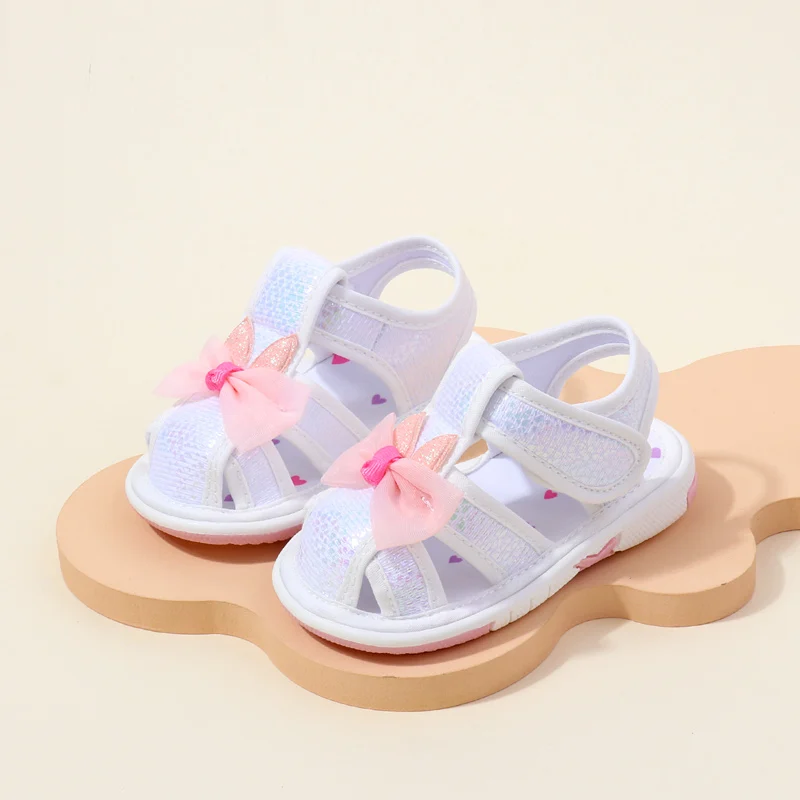 Baby Squeaky Shoes: Funny Toddler Sound Prewalking Sneaker w/ Butterfly-Bow 13 kf S9e950139d6fb43c59159ce5c54611b63k