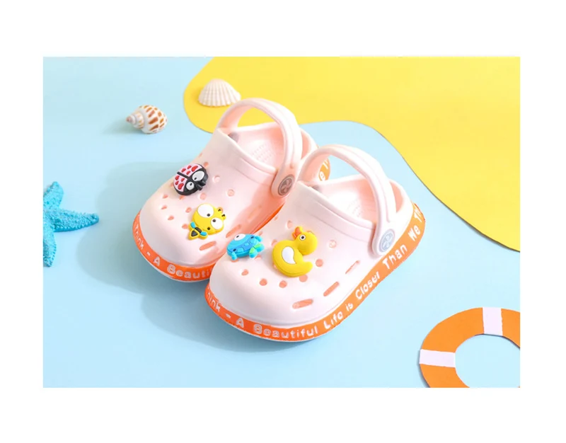 Summer Baby Shoes Sandals: Cartoon Mules for Girls & Boys Garden Shoes 12 kf Sa39ed7ab1e5d41d2bacb49e180806d42W