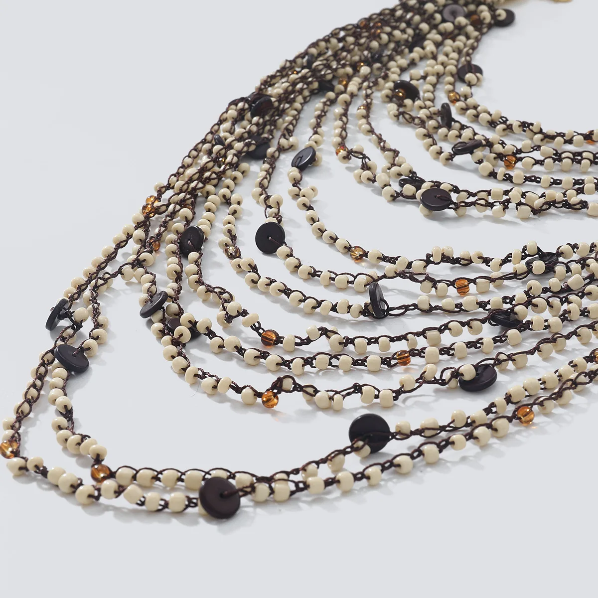 ZAA Multi-Layered Handmade Necklace: Exaggerated Fashion Jewelry 8 kf Sa3d5cf141a264f269c8855defa06179fz
