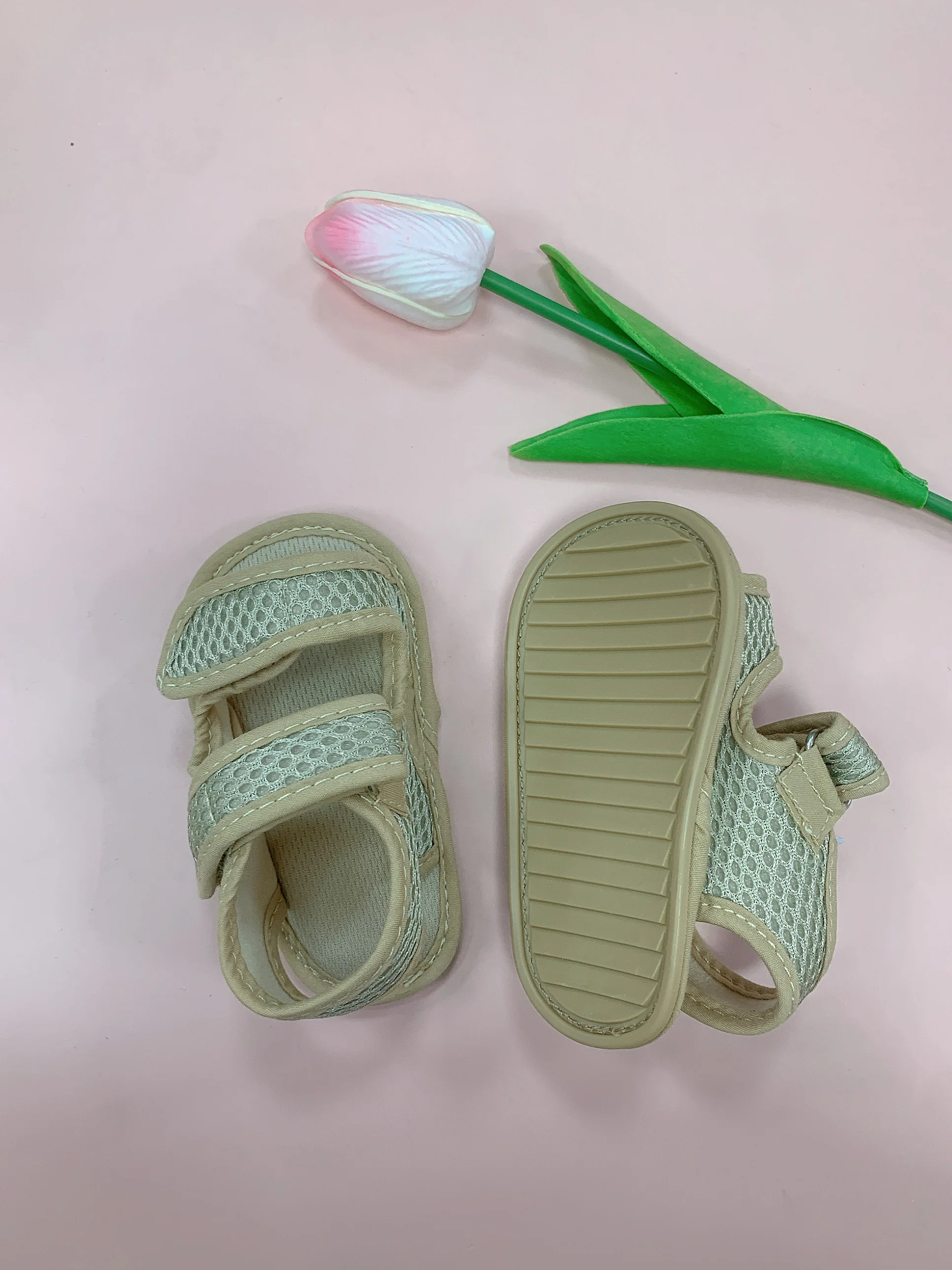 Summer Baby Sandal: Mesh Breathable Soft Sole Non-slip Walking Shoes 14 kf Sa9a2aae357794327aa4d16d96df66294L
