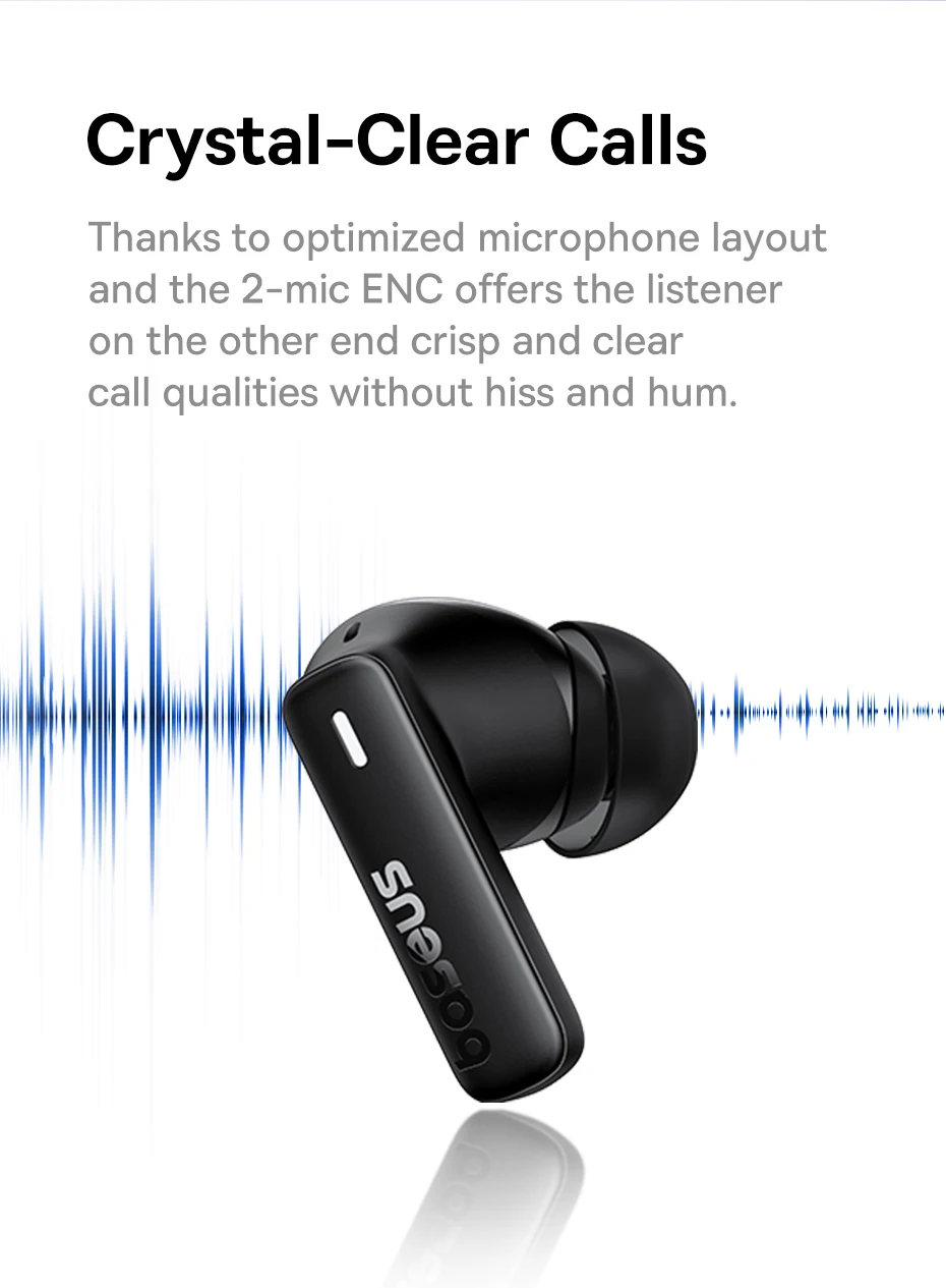 Baseus Bowie E19: Bluetooth 5.3, Big Bass 12mm Drivers, IPX5 Waterproof 13 kf Sb04d2f60703d452080f8a377eca7bd49z