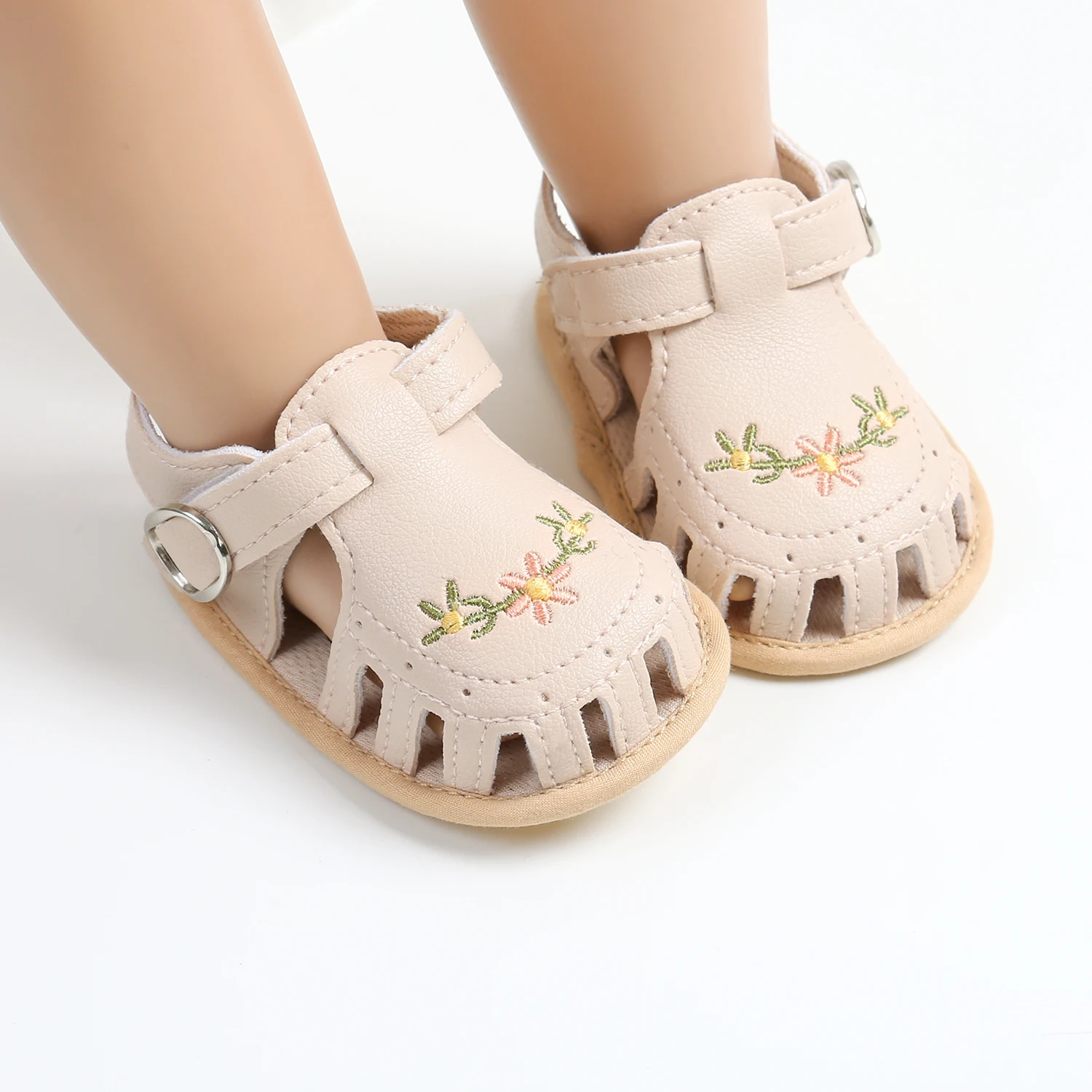 Infant Boy Girl Sandals: Summer Wedding Dress Flat Shoes First Walkers 16 kf Sb241a2debdb241fa8fa5d02ac0e3cd16C