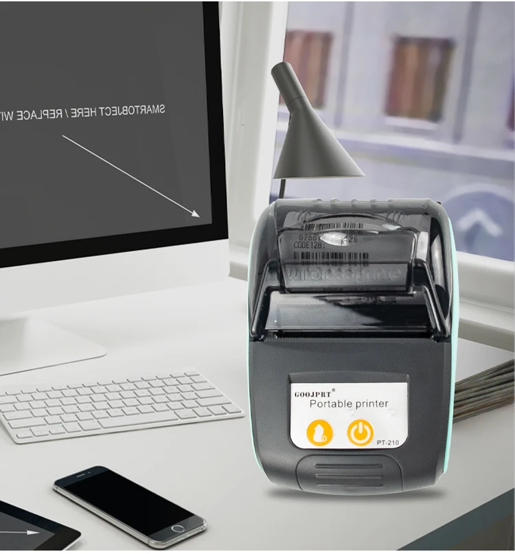 Mini Thermal Receipt POS Printer: Wireless Bluetooth 58mm Bill/Ticket 14 kf