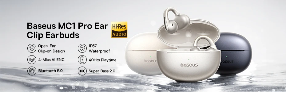 Baseus Bowie E19: Bluetooth 5.3, Big Bass 12mm Drivers, IPX5 Waterproof 8 kf Sb8727069e82746b6a6b4896220128a09O