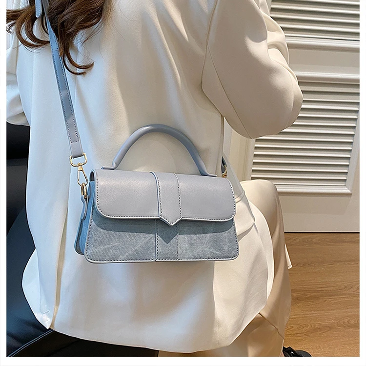 Black PU Leather Shoulder Bag: Fashion Crossbody Vintage Underarm Satchel 21 kf Sbc1ca7d25e64434486a429dbf059d841q