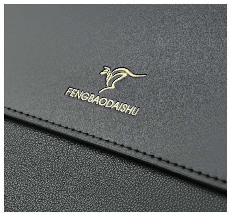 Kangaroo Brand Luxury Leather Messenger Bag: Men's Chest Crossbody Bag 31 kf Sbc70367aed974a98af1208f86f24de44o