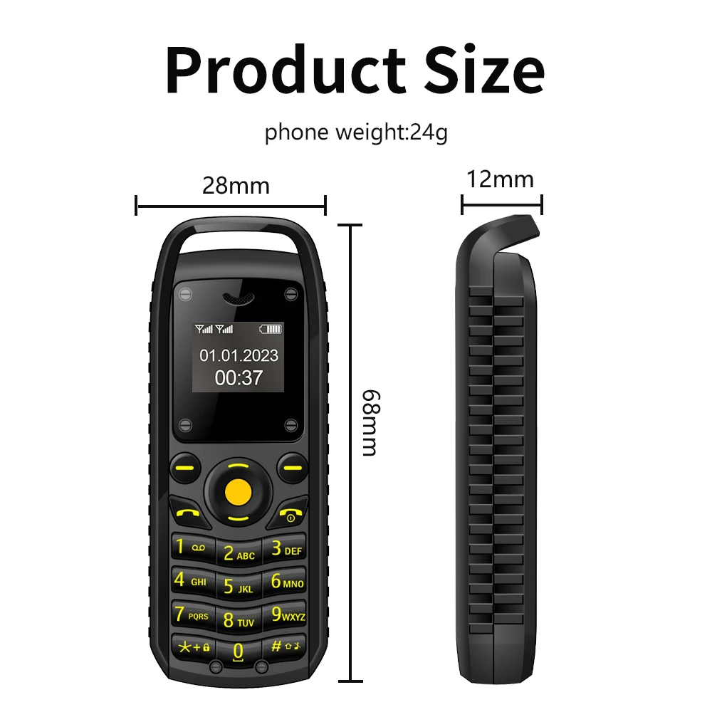 SERVO B25 Mini Button Phone: Dual SIM, Bluetooth Dialing, Blacklist 21 kf Sbced3bb0af064b5f9355a4fbe051bfa32