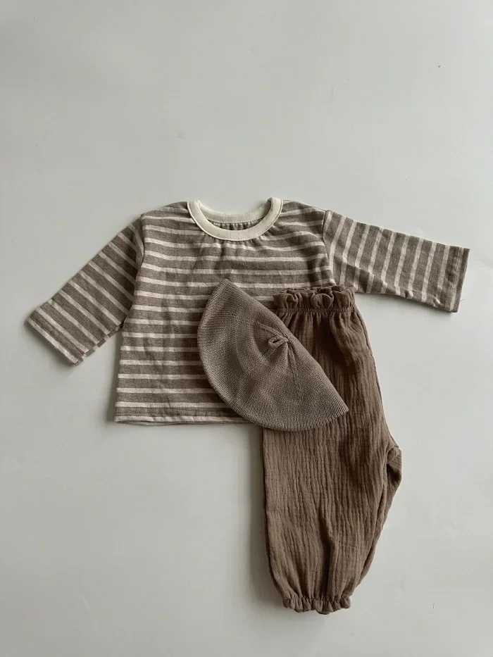 Organic Cotton Baby Pants: Newborn Toddler Cute Print Soft Muslin Capris 34 kf Sc323df969b2e48a590695cf4f8284533u
