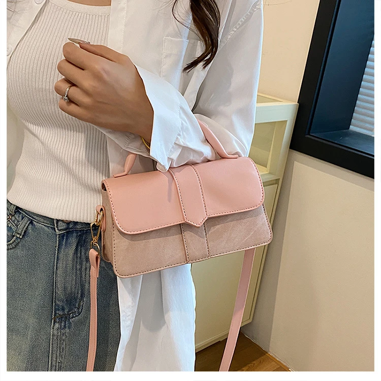 Black PU Leather Shoulder Bag: Fashion Crossbody Vintage Underarm Satchel 24 kf Sc96580548fa149f687c5c361ce9e8e65l