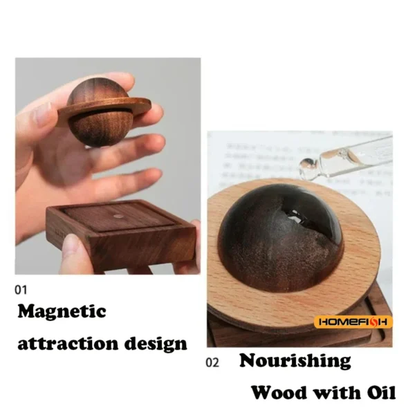 1pcs difuser wood scent No essential oil diffuser Jupiter shape home decoration fresh air present to friend dorm room essentials - Image 6