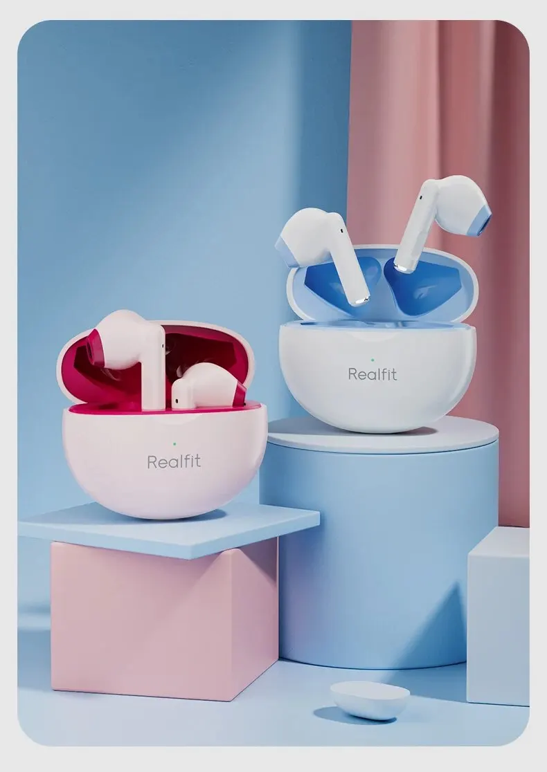Realfit F2 TWS Bluetooth Earphone: Excellent HIFI Quality Wireless Earbuds 25 kf Scad738057ef74e549c34f23f3ef904f4s