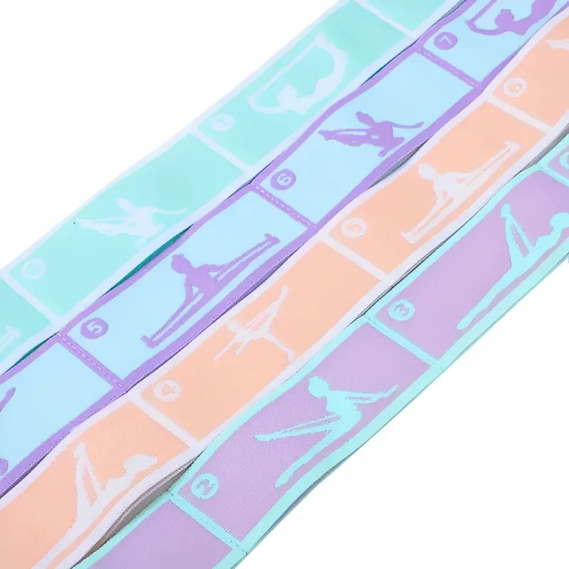 Resistance Band Yoga Belt: Latin Training Elastic Bands for Dance & Pilates 8 kf Scc1e2ca2a501406b9f2c2627cff06af1A