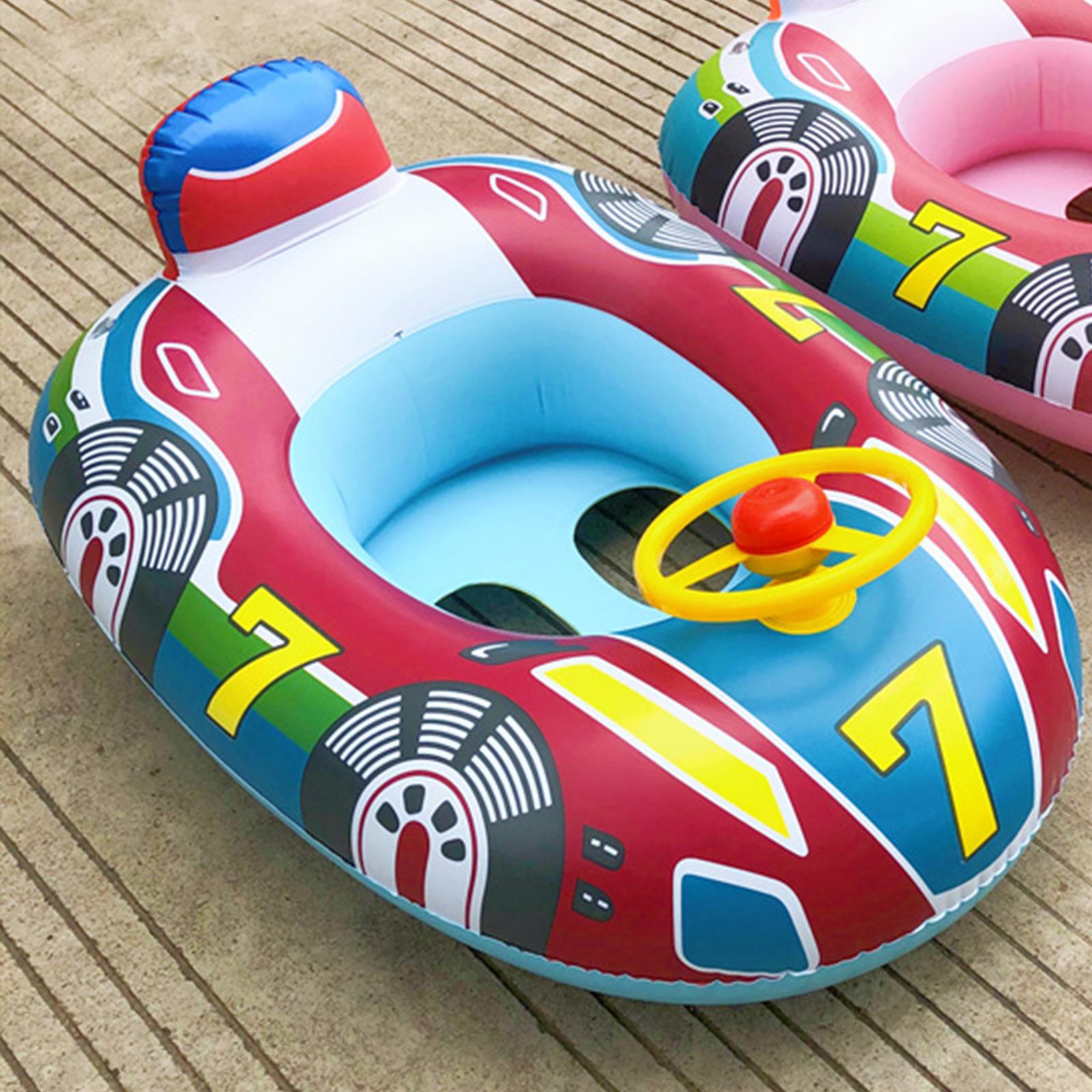 Inflatable Car Shape Baby Swimming Rings Float Seat Summer Party Swim Toys kf Scdb1c3490bd444d299ae673342c49df5u
