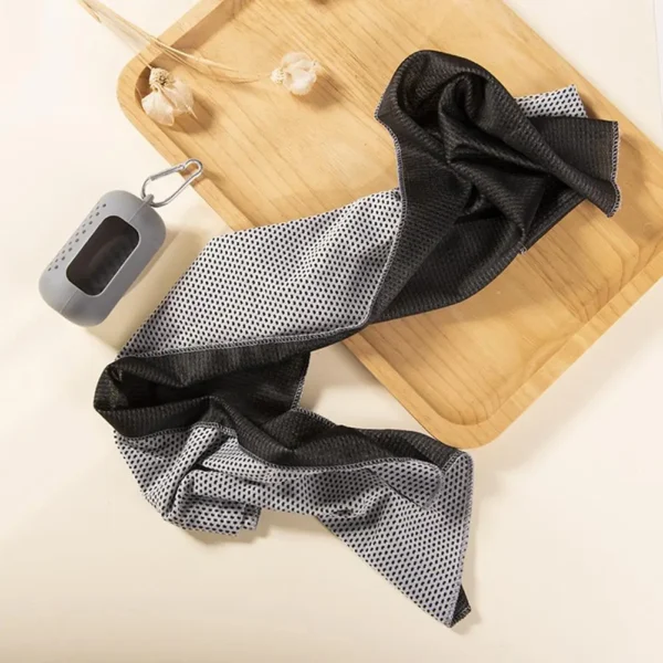 Outdoor Microfiber Quick Drying Sports Cooling Ice Towel Wiping Cool Sweat Sports Towel Fitness Cold Towel Towel Sports Cam X4M9
