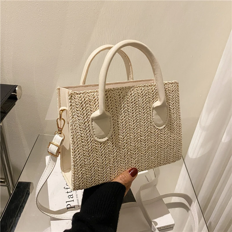 Grass Woven Crossbody Bag: Japanese Flower Handbag, Fashion Shoulder Bag 31 kf Scfce440864664c1dad8ea72930e735976