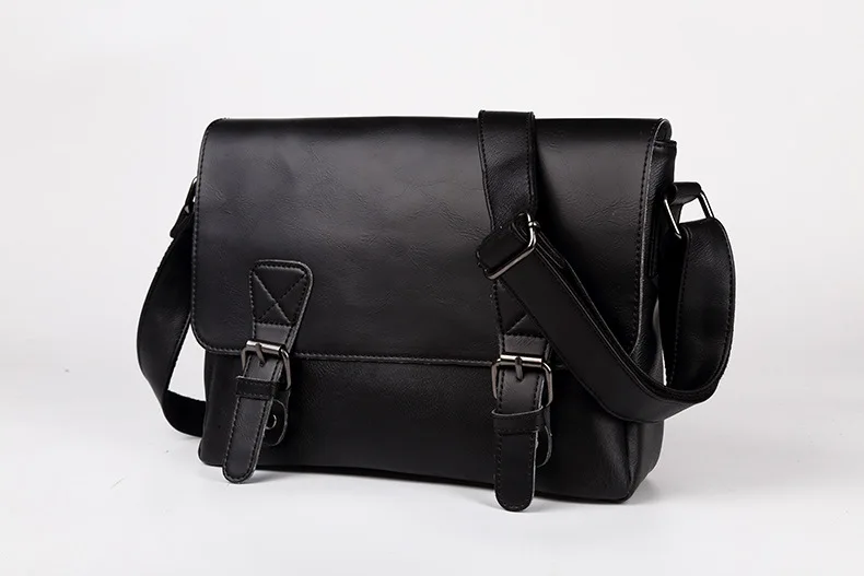Luxury Men's PU Leather Backpack: 15" Laptop, Large Capacity School/Travel 30 kf Sd46df06c0fe14d2b8f5add971c2b9025Y