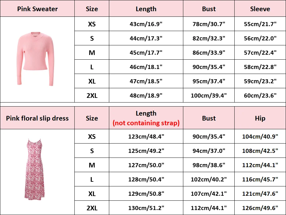 Pink Satin Slip Dress: Knitting V-Neck Sweater Style Clothing (2025 Spring) 8 kf Sd9bbea9c9220420d867bd22b97149a50m