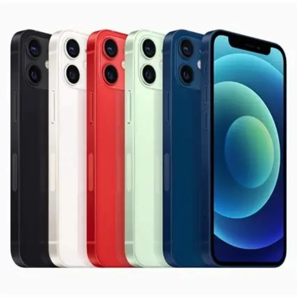 100% Original Unlocked Apple iPhone 12 mini 5.4" Genuine 4GB RAM 64/128/256GB ROM A15 Bionic IOS Face ID NFC 5G SmartPhone