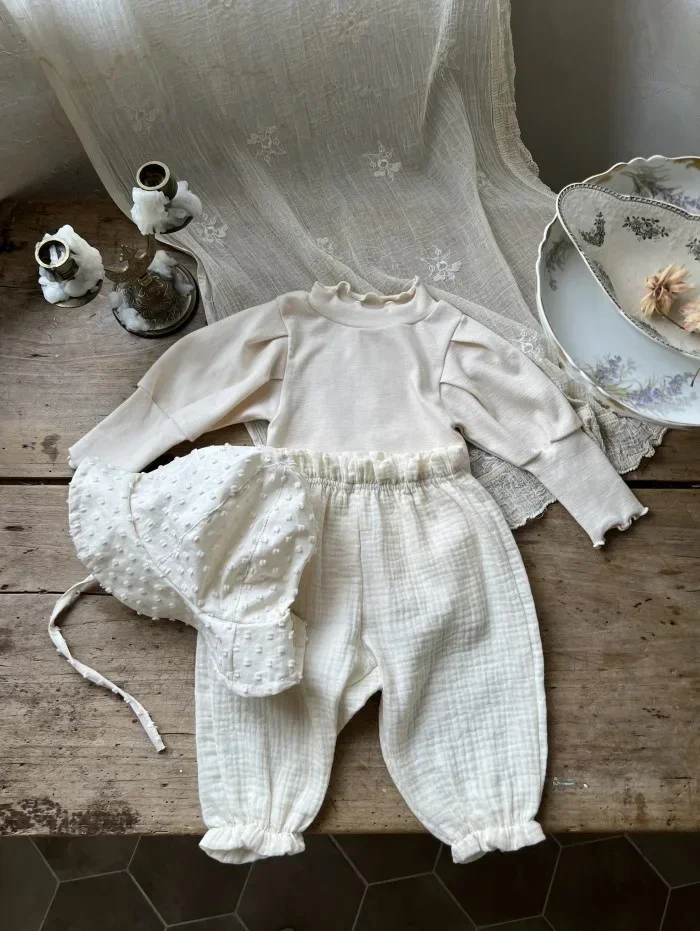 Organic Cotton Baby Pants: Newborn Toddler Cute Print Soft Muslin Capris 32 kf Se31116b31b384c2a8714e484d7271c1d7