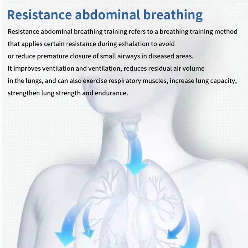 Silicone Breathing Trainer Lung Respirator: High Altitude Expiratory Tool 36 kf Se318a66335eb4a03828a19b9efa151cah