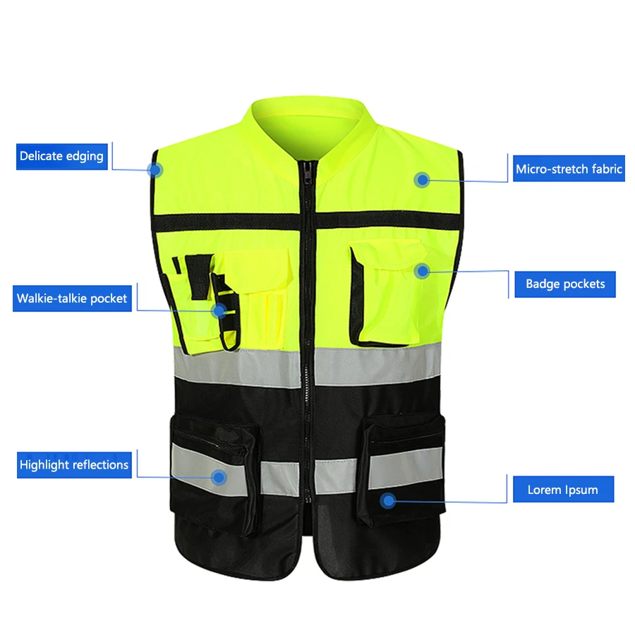 Night Walking Highlight Vest: Outdoor Adjustable Safety Biking Gear 19 kf Se3a3fafc1fa94cf7a627a1bad228859a9