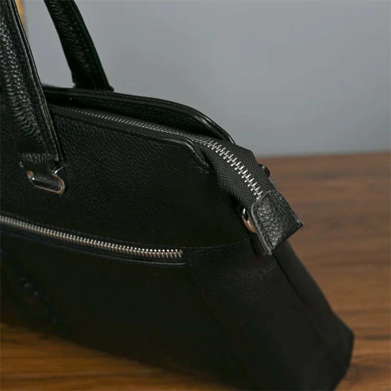 Classic Alligator Cow Leather Briefcase: Large Laptop Shoulder Crossbody Bag 25 kf Se9dac810736c49869a573167b292a030l