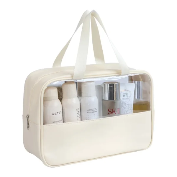 Portable Travel cosmetic bag Women Transparent Makeup Bag Large-Capacity Bath Wash Bags Multifunction Waterproof Storage Case - Image 6