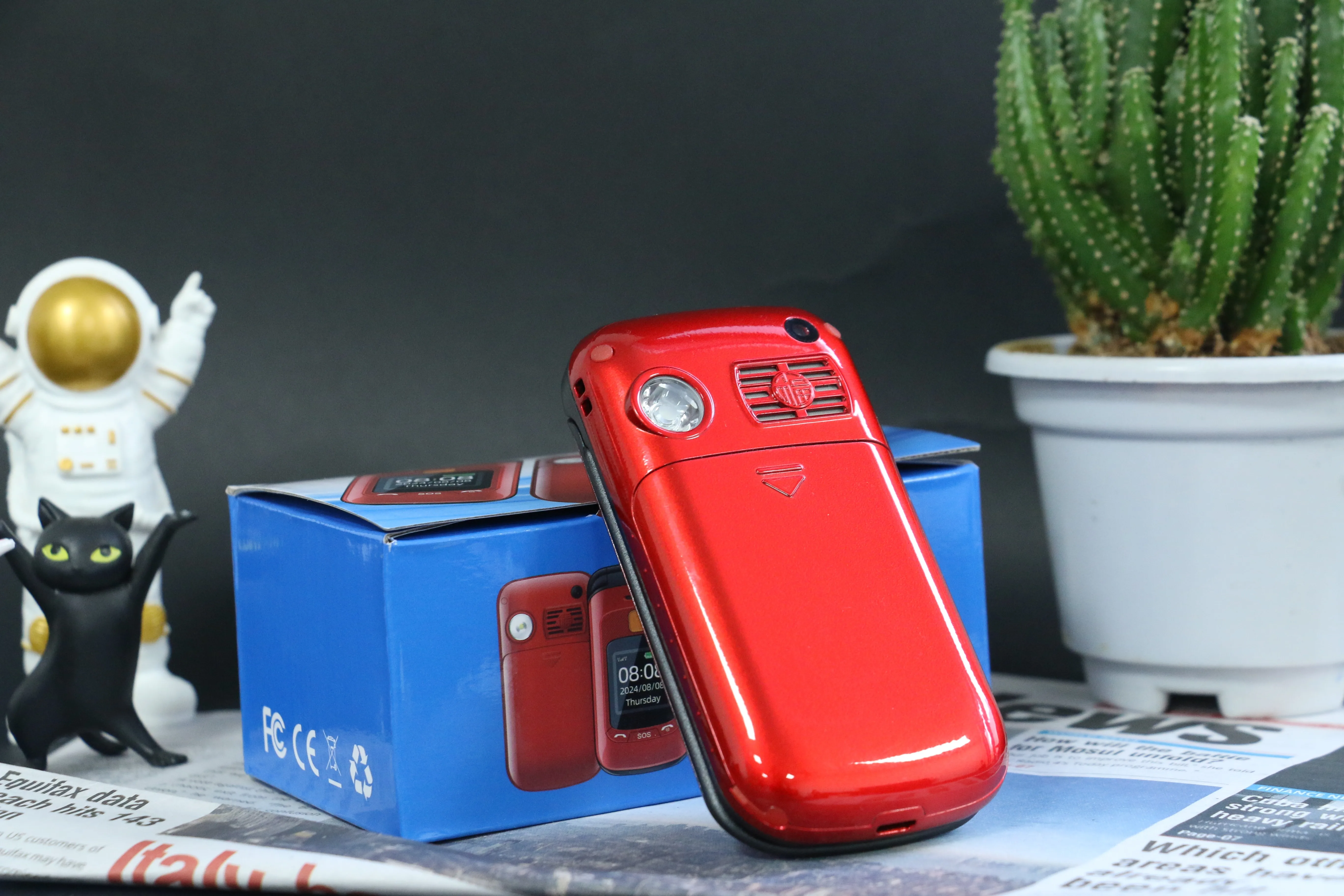 Senior Flip Dual Display Phone: Large Button, Speed Dial, SOS Call 39 kf Sed65b10d476e4d7d876b31c8f3f0fae65