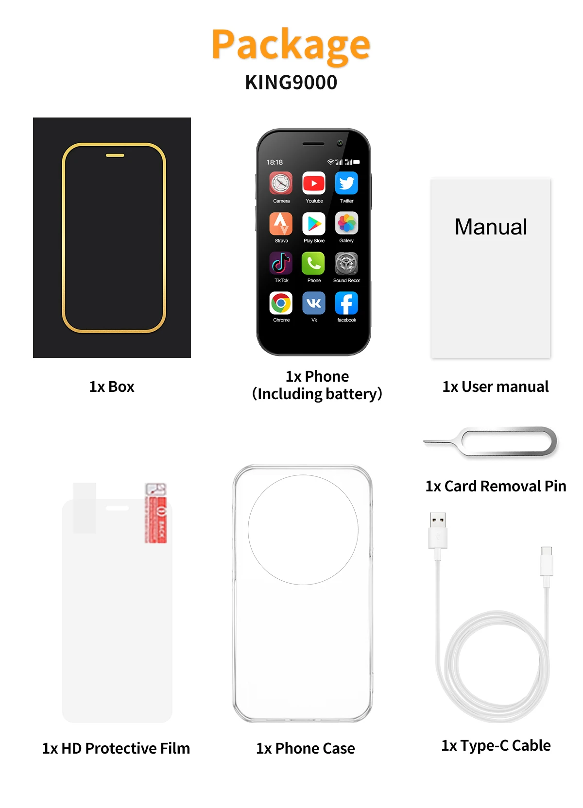 SERVO KING 9000 Mini Smartphone: Android 10, 4G LTE, Face Recognition 28 kf Sedc4817488ce46dba2fca3c8c6569afbs