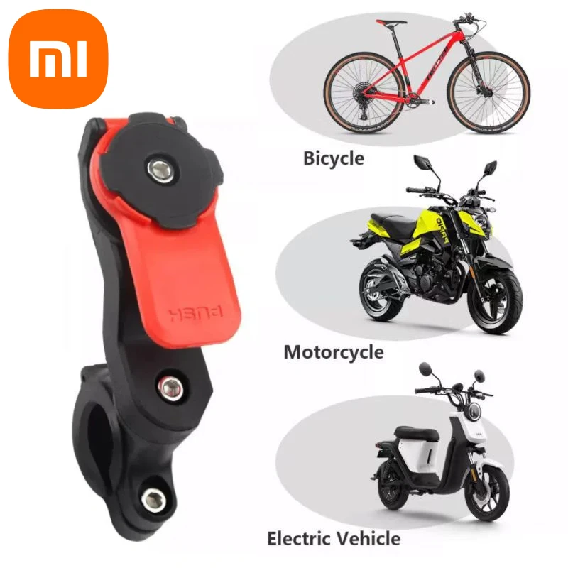 Xiaomi Motorcycle Bike Phone Holder Lock Shock Absorber Phone Bracket Vibration Damper Self Lock Mtb Handlebar Holder New