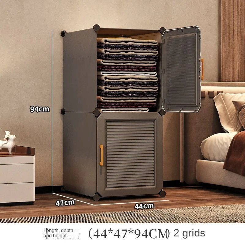Household Wardrobe Organizer: Dustproof Collapsible Storage Cabinets 23 kf Sef705eb988bb47998d815bb54d6c1bc7A
