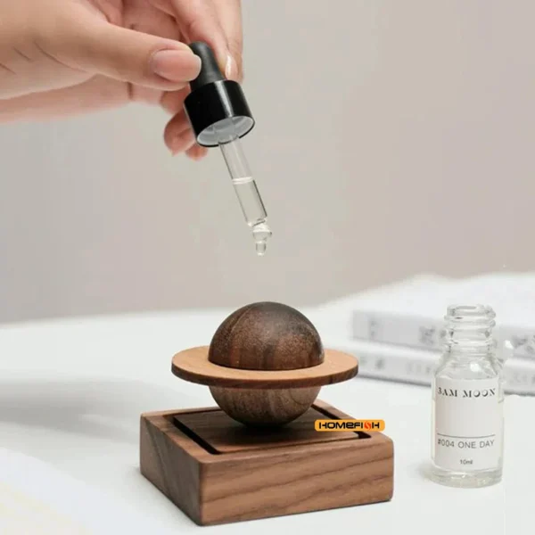 1pcs difuser wood scent No essential oil diffuser Jupiter shape home decoration fresh air present to friend dorm room essentials - Image 2