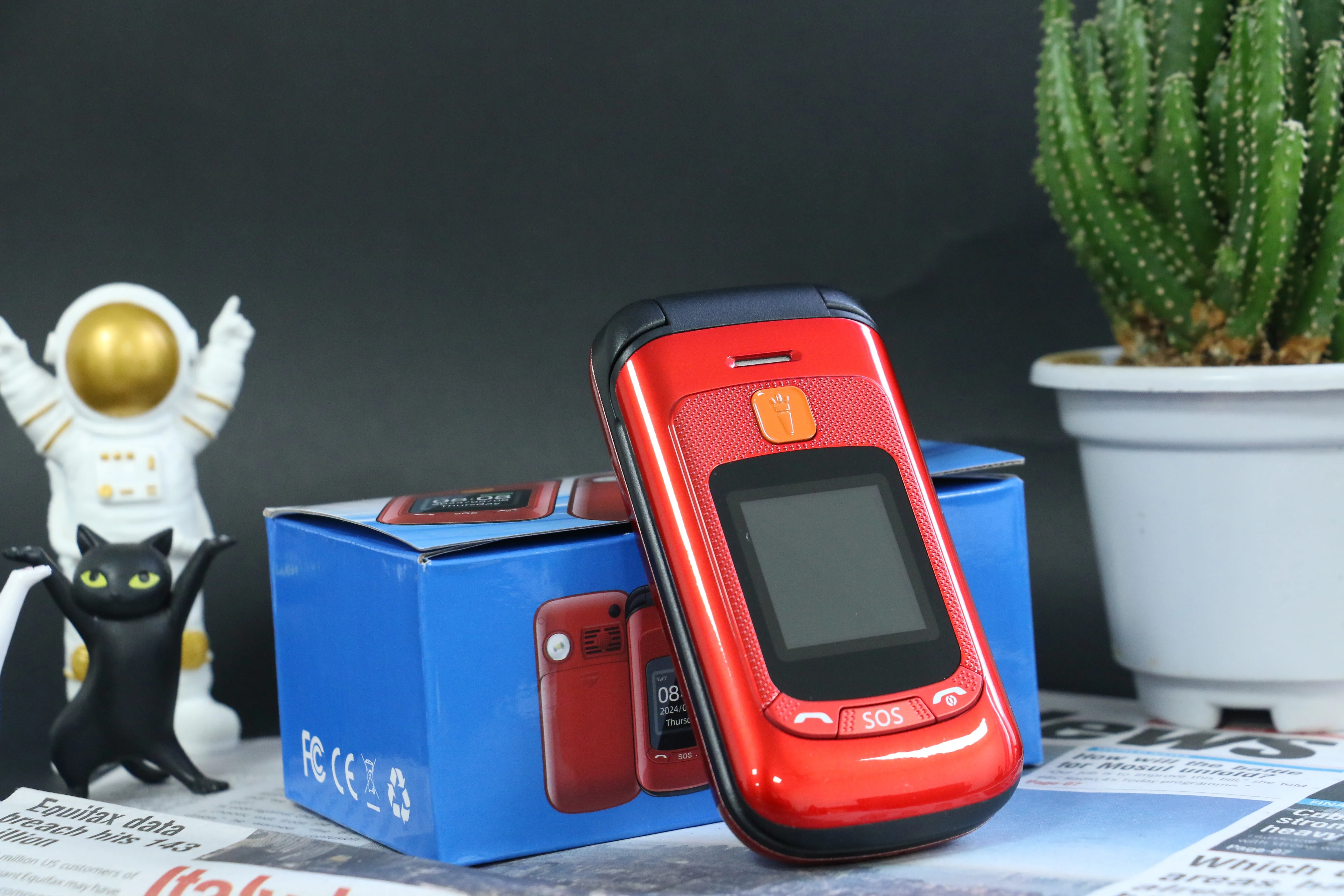 Senior Flip Dual Display Phone: Large Button, Speed Dial, SOS Call 37 kf Sefc57e967a3a45d491b58ab27ccb53a6T