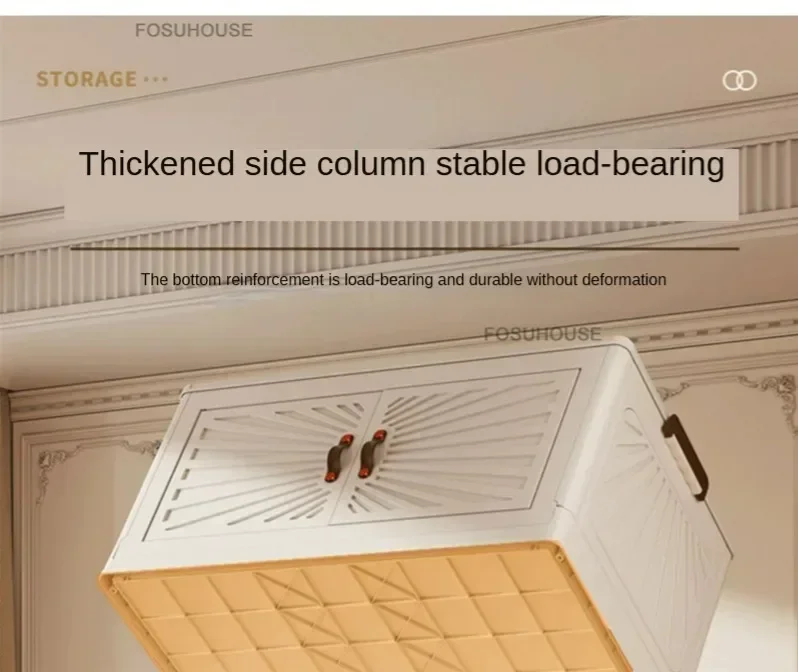 Nordic Folding Wardrobe: Simple Multi-Layer Closet Storage Locker 27 kf