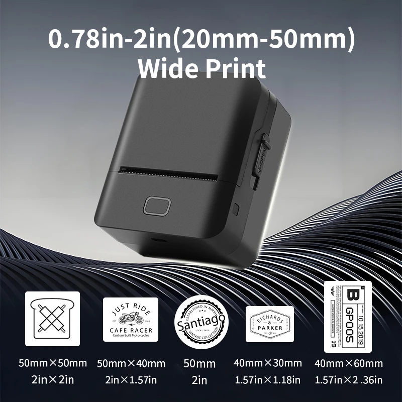 KAYSION Color Label Printer: Mini Portable Thermal Sticker Maker (SK20) 11 kf Sf28b53433f53440daed859c43a4e0bbdU