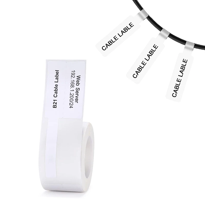 Niimbot Mini Thermal Printer: Waterproof Wire Cable Sticker & Fiber Tag 14 kf Sf7ed35f7347d446daf6cb65155f1b6f1c