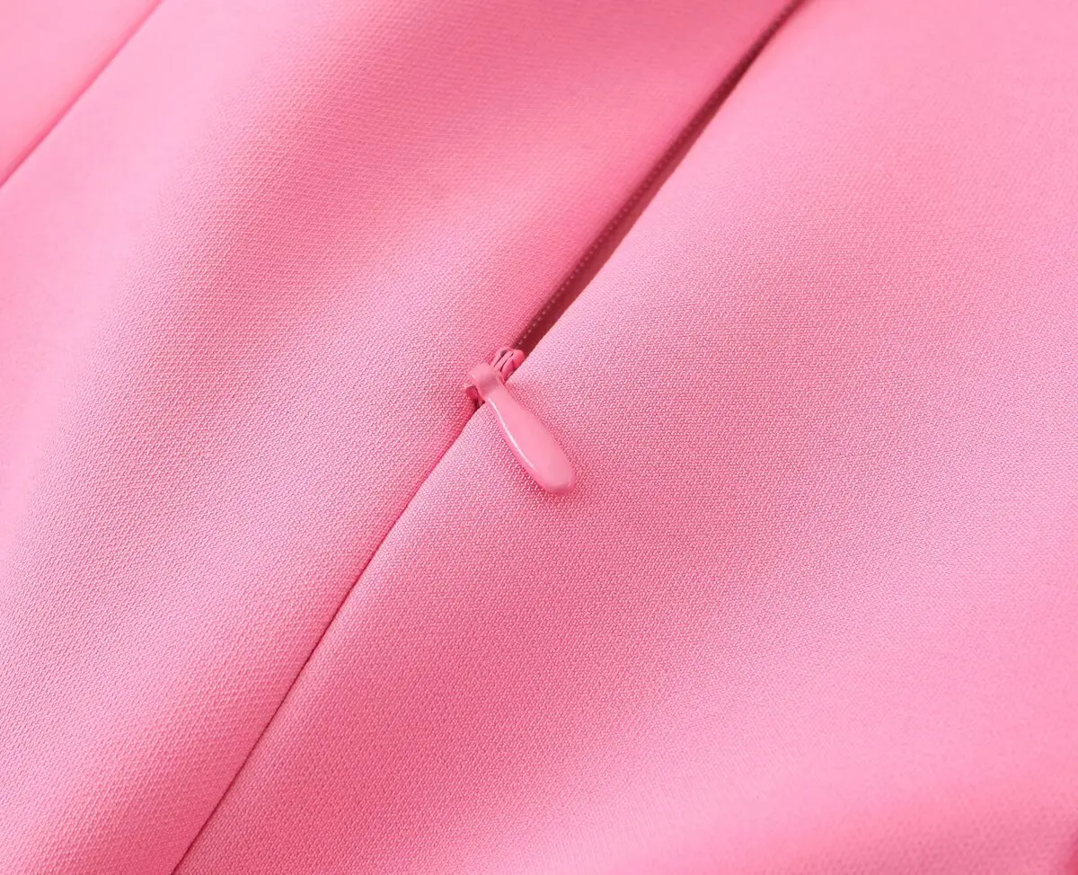 TFMLN Pink Spaghetti Strap Mini Dress: Slim A-Line Party Fashion 16 kf Sfd0c93805af24d68827ec967ae607db3p