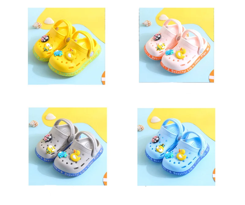 Summer Baby Shoes Sandals: Cartoon Mules for Girls & Boys Garden Shoes 16 kf Sfdc5d5f1bcf7462e8ecc330fff5743d6s