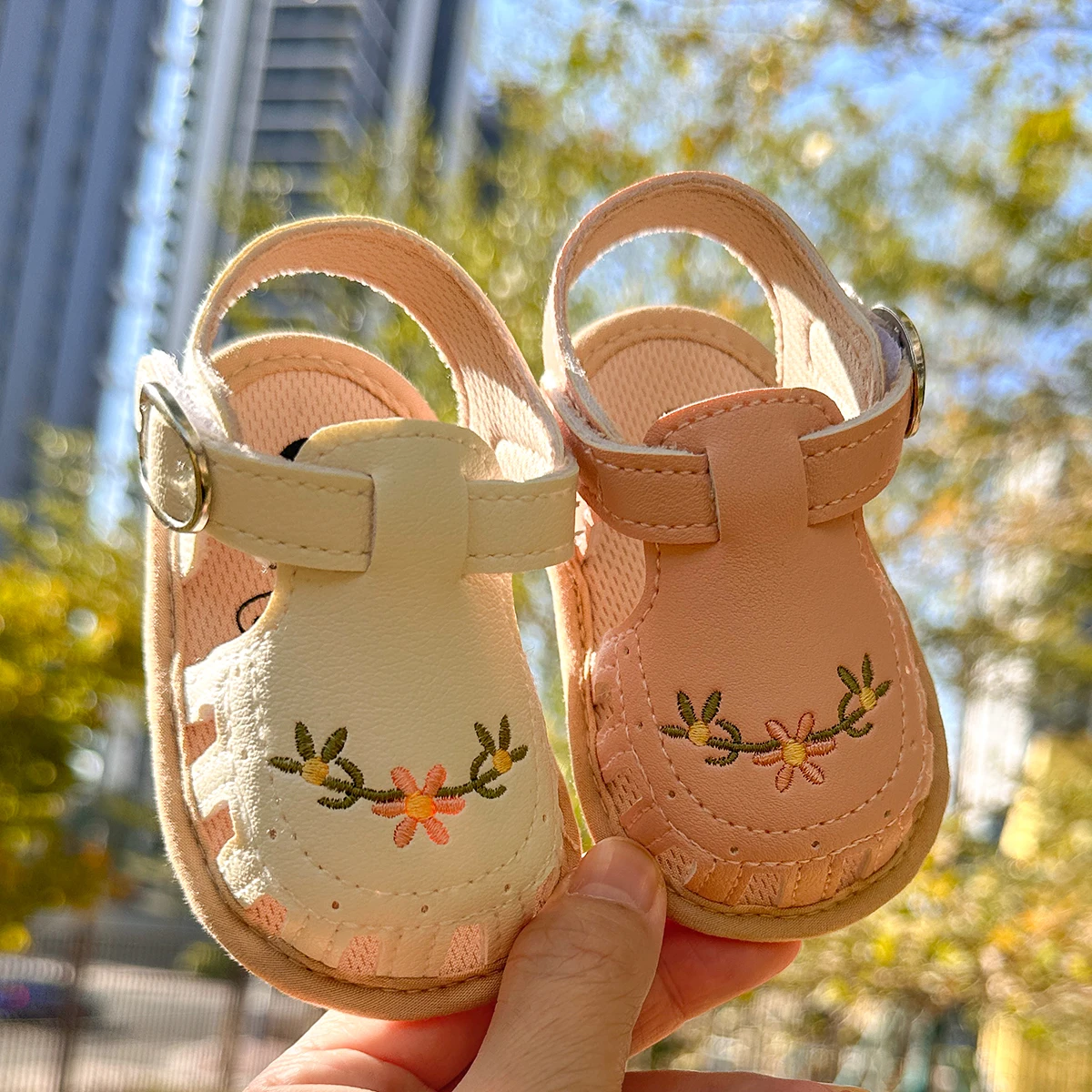Infant Boy Girl Sandals: Summer Wedding Dress Flat Shoes First Walkers 9 kf Sff7b5c5c392b4016880de2dc4bc16edds