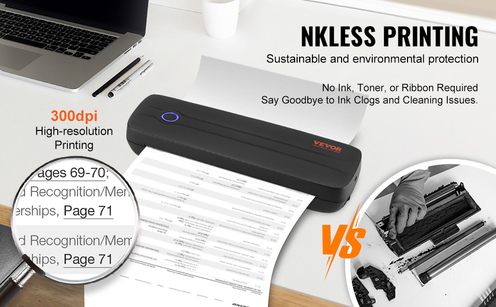 product BXSRMDYJ300D13LS8 portable thermal printer a100 2.2 pt